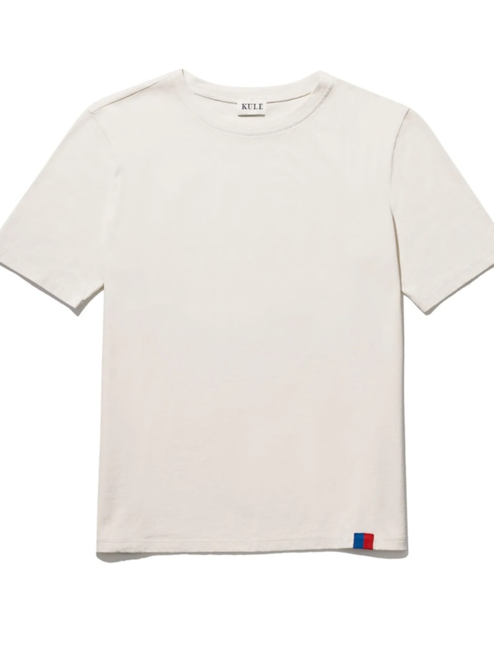 KULE Cream The Modern Short Tee
